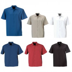 Men's Woven Shirt (Short Sleeve)