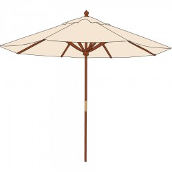 Roma 3.5m Market Umbrella