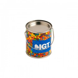 Big PVC Bucket Filled with M&Ms 850G