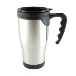 Stainless Steel Travel Mug (plastic inner) 450ml