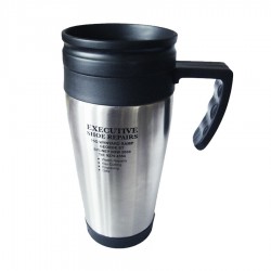 Stainless Steel Insulated Travel Mug (plastic inner)